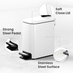 Cesun Small Bathroom Trash Can - Image 4