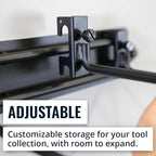 StoreYourBoard Garage Tool Organizer Wall Mount – Heavy Duty Garage Wall - Image 4