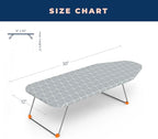 Tabletop Ironing Board with Folding Legs, Small Ironing Board with Thick Cotton - Image 5