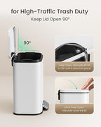 Cesun Small Bathroom Trash Can - Image 4