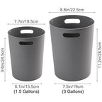 4 Pack Small Trash Can for Bathroom - Image 2