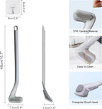 Golf Toilet Brush, Toilet Cleaning Brush, Flexible Bendable Silicone Long - Image 5