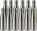 MEWAY 17oz Sport Water Bottle 12 Pack Vacuum Insulated Stainless Steel by MEWAY