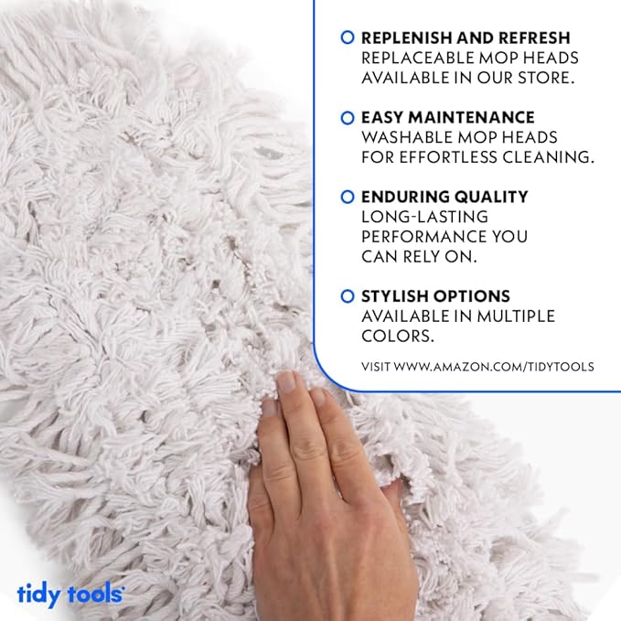 Commercial Dust Mop & Floor Sweeper, 60 in. Dust Mop - Image 4