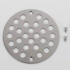 4-Inch Screw-in Shower Drainer Cover Replacement Floor Strainer Floor Drain - Image 6