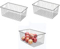 16inch Freezer Wire Storage Organizer Baskets, Household Refrigerator Bins by Y.Z.Bros
