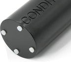 Matte Black Conditioner Dispenser Luxurious Refillable Pump Bottle - Image 3