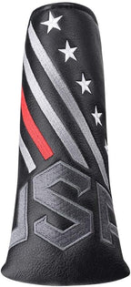 Big Teeth Golf Cover USA Stripe and Star Headcover Covers, Driver Fairway Wood - Image 6