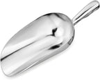 New Star Foodservice 34547 One-Piece Cast Aluminum Round Bottom Bar Ice Flour - Image 3