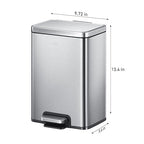 EKO Madison 12L / 3.2 Gal Bathroom Trash Can - Image 7