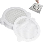 30 Pack Disposable Shower Drain Hair Catcher Hair Trap Drain Covers 4.3” by Unknown