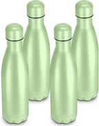 17oz Cola-Bottle Shaped Stainless Steel Leak-proof Water Bottle, Double Wall by Unknown