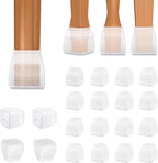 BALEINE 16 Pack Silicone Chair Leg Floor Protectors, Stool Leg Protectors Cap by BALEINE