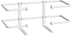Glove Box Dispenser Wall Mount: White Holder Organizer by niffgaff