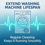 Washing Machine Cleaner Tablets, Septic Safe Descaler - Image 5