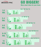 8-10 Gallon Compostable Trash Bags, Compost Bags Kitchen Trash Bags - Image 3