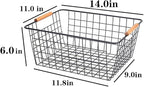 LeleCAT Large black wire baskets - Image 2