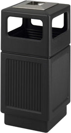Safco Canmeleon Trash Can, 38 Gallons, Indoor and Outdoor Use, Durable & by SafcoProducts