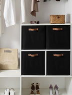 StorageWorks 13x13 Inches Storage Cube, Fabric Storage Bins - Image 6