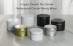 Aroparc White Candle Tins - 8oz - Image 7