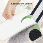 CQT Commercial Flat Microfiber Floor Mop Cleaning System 18" Inch Wet Dry and - Image 5