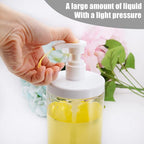 Cosywell Pump Bottle Dispenser Plastic Pump Bottles Refillable Bottles Wide - Image 6