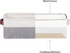 Univivi 4PC Small Fabric Storage Bins, Countertop Organizing Small Items - Image 5