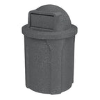 42 Gallon Round 100% Recycled Plastic Heavy-Duty Commercial Outdoor or Outdoor by SturdyEssentials