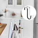 FYY Over The Door Hooks, 4 Pack Door Hangers Hooks - Image 7