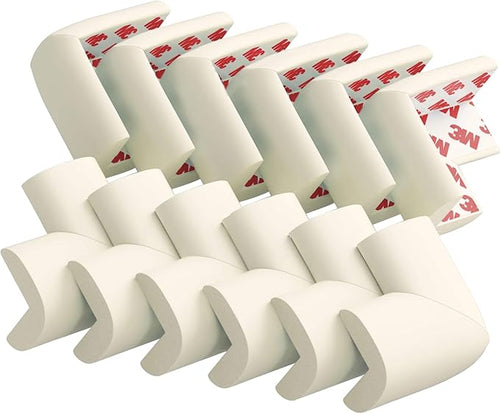 12 Pack Corner Protector Baby Proofing Edge and Corner Guards, Soft Safety by USfloatwishes