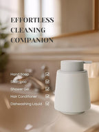 INGOFIN Ceramic Foaming Soap Dispenser -14 oz Foam Hand Soap Dispenser Bathroom - Image 7
