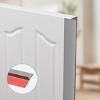 T-Shaped Door Draft Stopper, 1.97 in x 40 Ft Silicone Seal Strip - Image 7