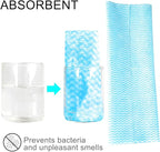 100 Count Disposable Cleaning Towels and Dish Cloths, Super Absorbent Dishcloths - Image 3