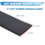 Neoprene Rubber Strips With Adhesive Backing - Image 2