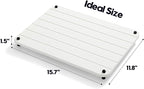 Stone Dish Drying Mat for Kitchen Counter, Water Absorbing Bathroom Tray Sink - Image 2