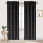 DWCN Blackout Curtains for Bedroom – Thermal Insulated Room Darkening Drapes by DWCN