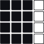 Ezprotekt 2.5 inch Square Self Adhesive Furniture Movers Sliders by VisittheEzprotekt