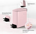 Cesun Small Bathroom Trash Can - Image 3