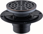 RANDOM Round Shower Drain SUS304 Stainless Steel Oil Rubbed Bronze Shower Drain by RANDOM