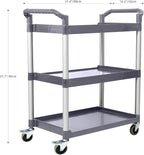 3-Tier Utility Rolling Cart - Image 7