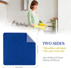 SINLAND Microfiber Dish Cloth for Wshing Dishes Dish Washing Rags Best Kitchen - Image 2