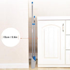 TreeLen Long Handle Broom and Dustpan Set, Upright Dust Pan Combo - Image 6