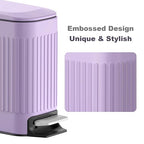 TrashAid Slim Bathroom Trash Can - Image 3