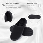 Memory Foam Slippers for Women's and Men's Casual House Shoes - Image 3