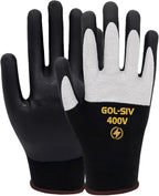 400V Electrical Gloves For Electrician XL by GOL-SIV