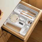 RAUVOLFIA Plastic Stackable Office Desk Drawer Organizers, Small Makeup Vanity - Image 4