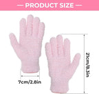 Grevosea 3 Pairs Microfiber Gloves Household Cleaning Glove Plant Dusting Glove - Image 2
