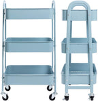 AGTEK Makeup Cart, Movable Rolling Organizer Cart - Image 9