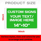 Personalized Aluminum Weatherproof Metal Signs - Image 2