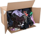 PRO SOURCE Low Lint Reclaimed Cotton Shop Rags, Washable Reusable Disposable - Image 3